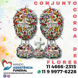 Arranjo de flores para velório